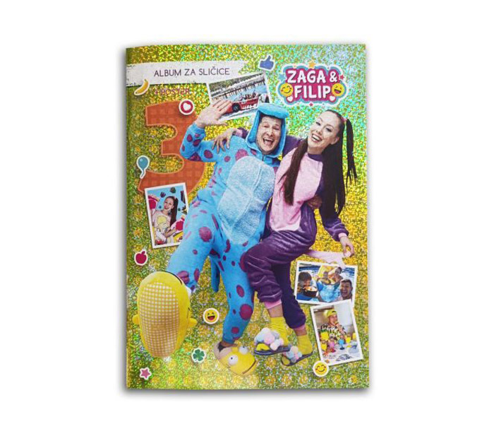 Album za sličice Zaga i Filip broj 3