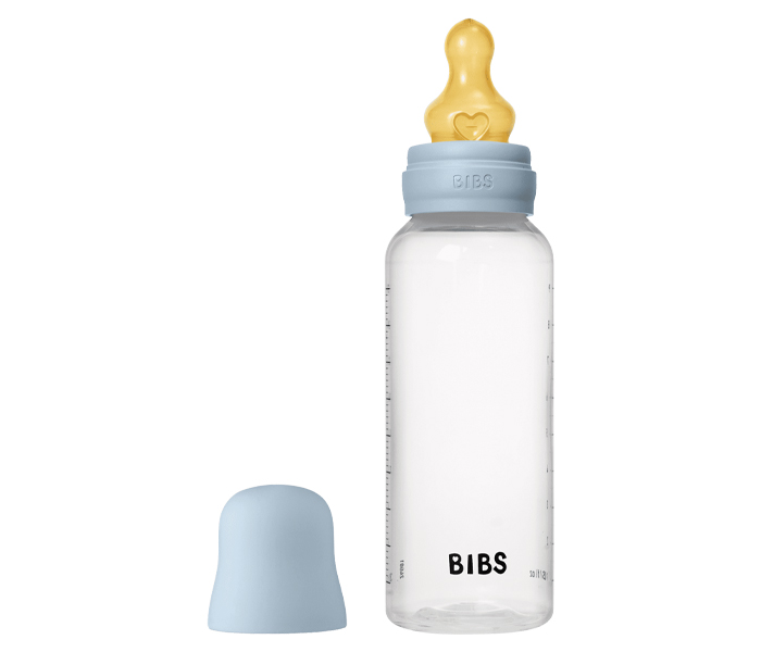 Flasica 270 ml Baby blue - srednji protok - kaucuk