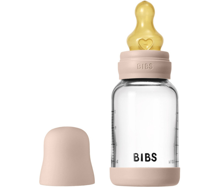 Flašica 120ml Blush-spori protok- staklena kaučuk