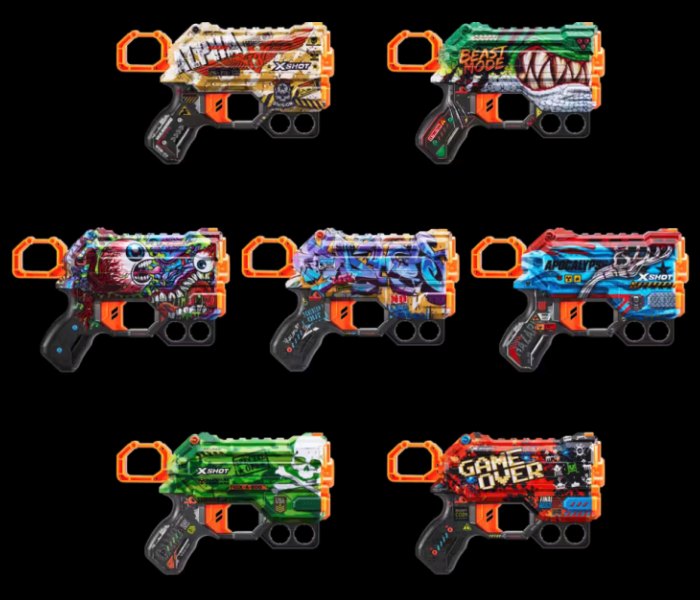 Igračka Zuru pištolj X-shot skins menace 36515