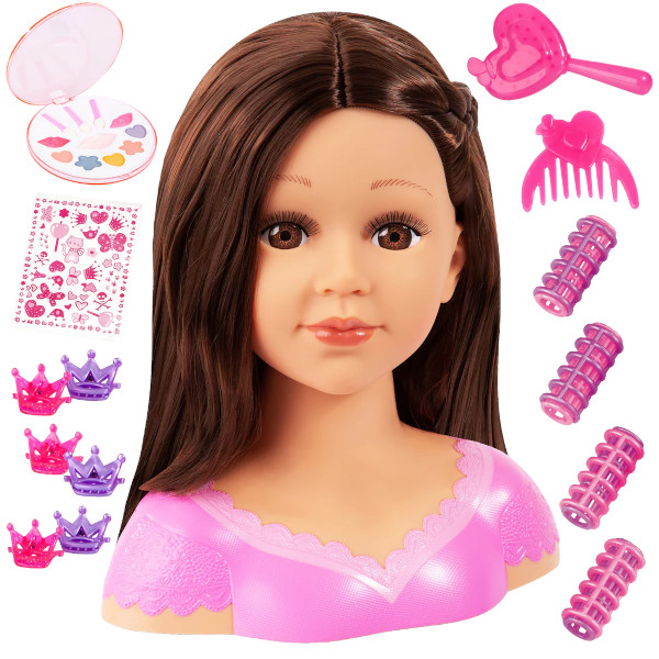 Igračka Ulba lutka Top Model glava lutke za uljepšavanje