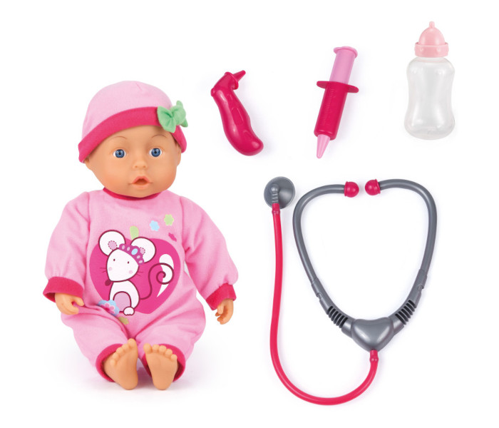 Igračka Ulba lutka doktor set sa 24 zvuka 33cm