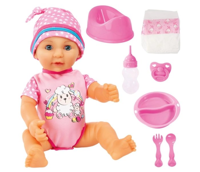 Igračka Ulba lutka Piccolina novorođenče 40cm