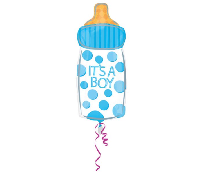 Balon od folije u obliku It's a Boy 25 x 58 cm