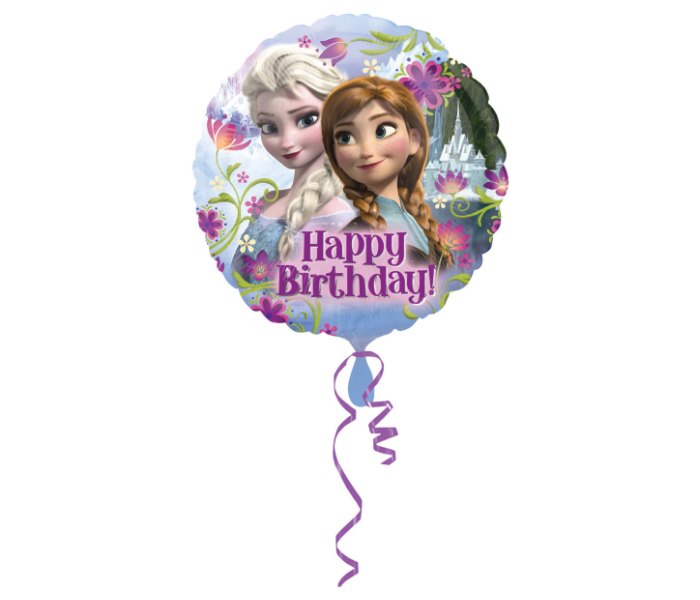 Klasični balon od folije Frozen Happy Birthday 43  cm
