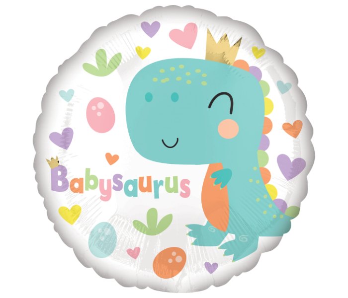 Klasični balon od folije Babysaurus