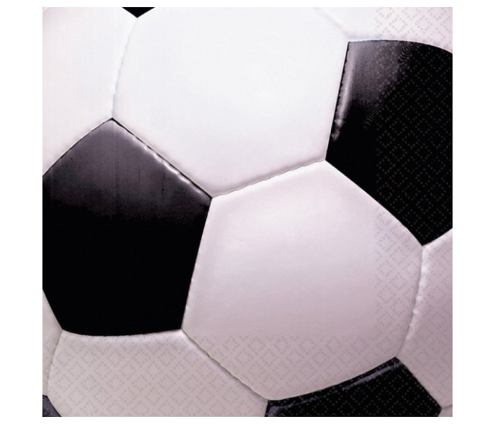 16 salveta Soccer 33 x 33 cm