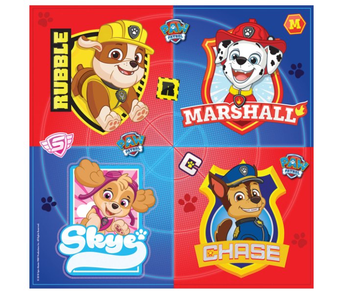 16 salveta Paw Patrol 2018 33 x 33 cm