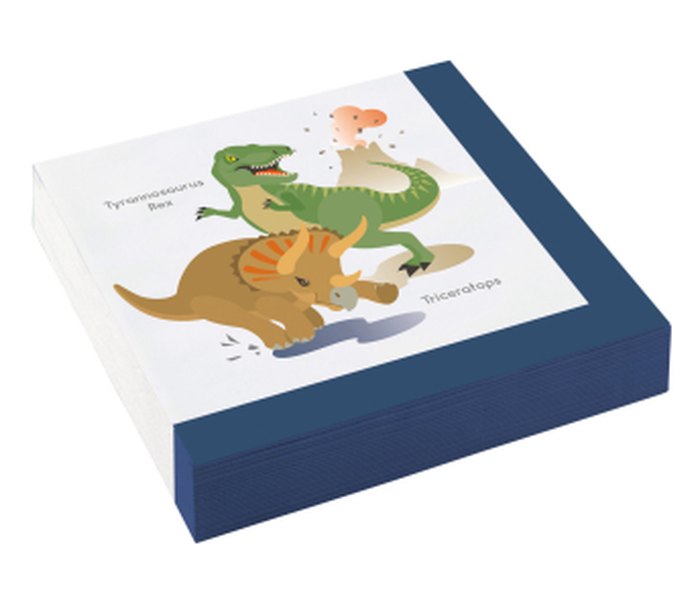 20 salveta Happy Dinosaur 33 x 33 cm