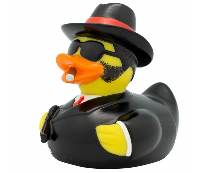 Gumena igračka Lilalu patka za kupanje Al Capo