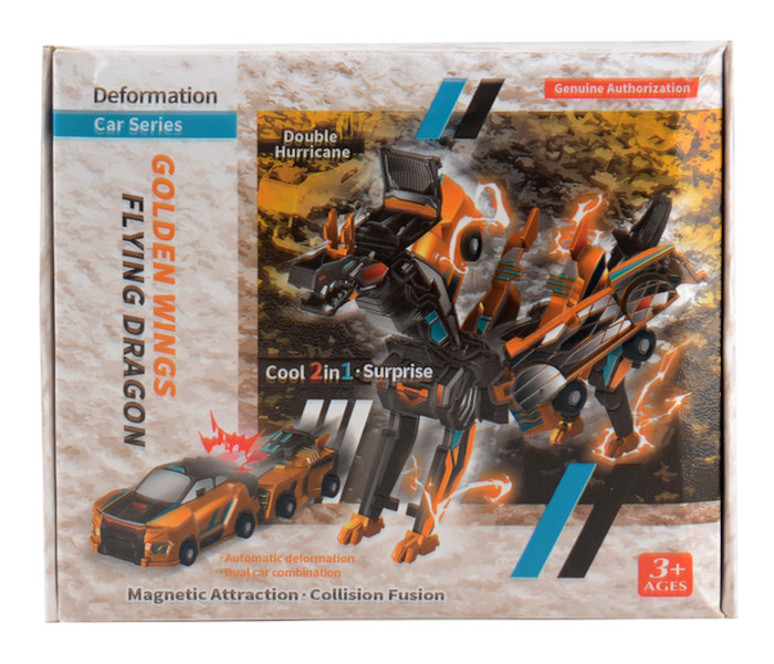 Igračka zmaj-automobil transformacija