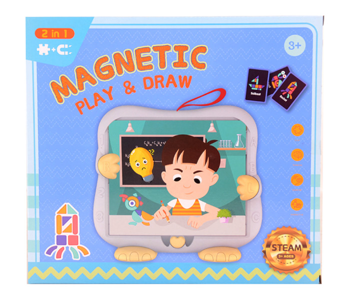 Mini stol sa magnetnom puzla tablom