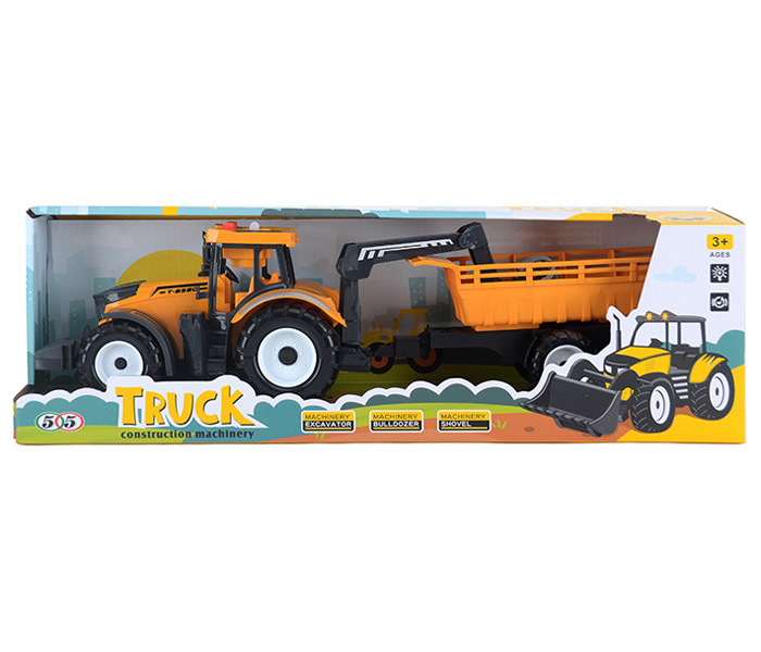 Traktor sa prikolicom i sa svjetlom i zvukom