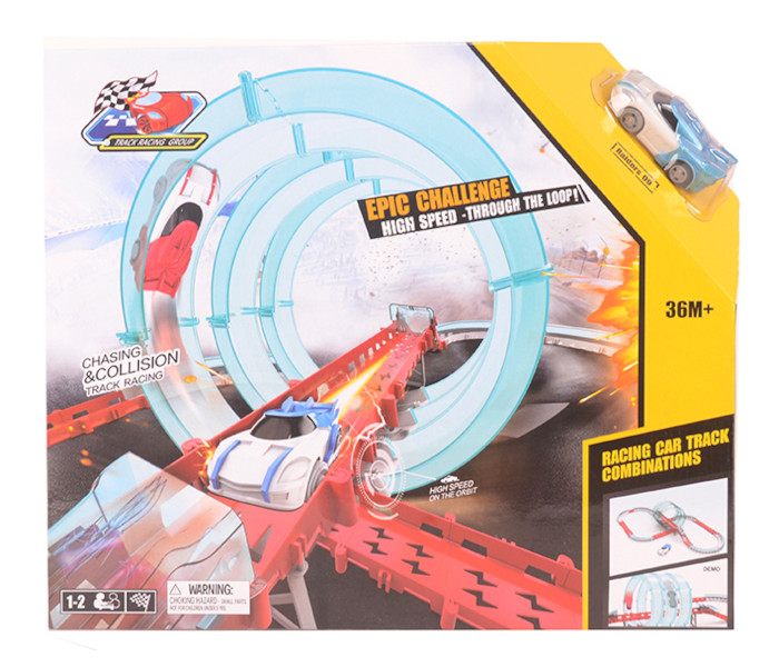 Igračka 52 kom električna sportska staza sa vozilom