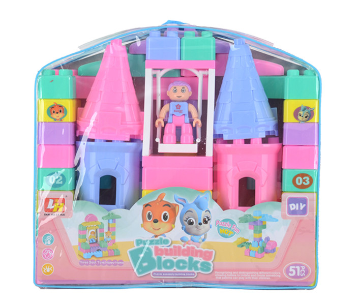 Velike kockice set 51 komad sa figuricama