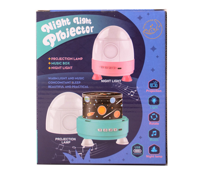 Noćna USB lampa sa daljinskim