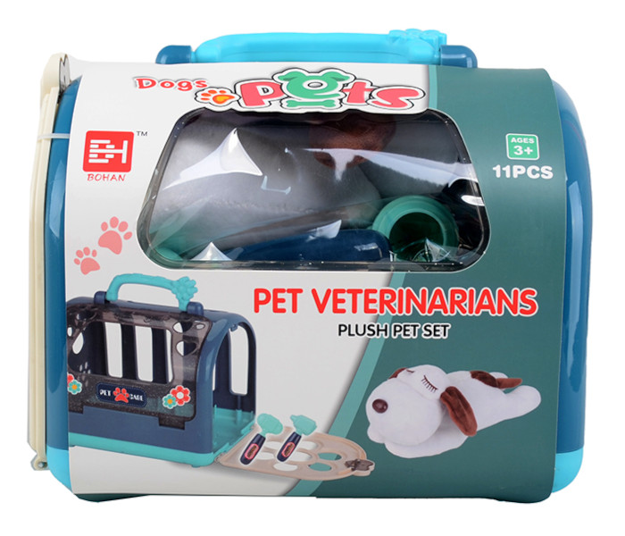 Igračka veterinarski set- ljubimac sa dodacima