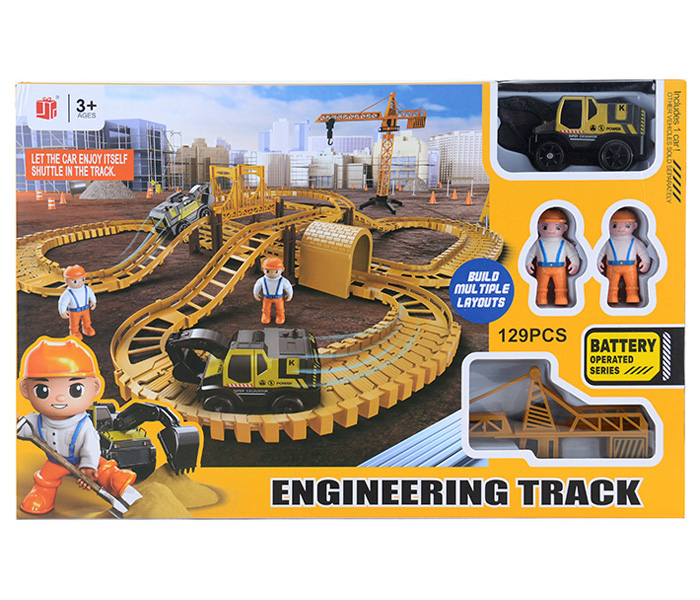 Električna staza sa kranom i autom