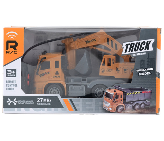 Igračka RC kamion ekskavator sa svjetlima