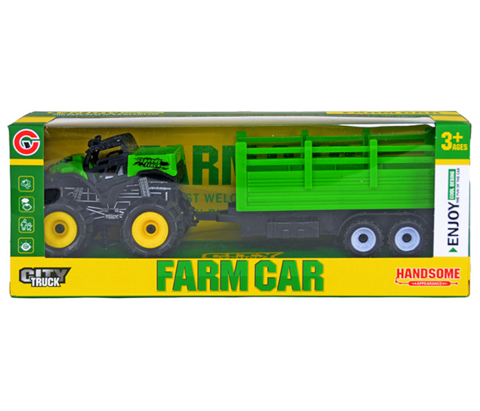 Igračka traktor sa prikolicom