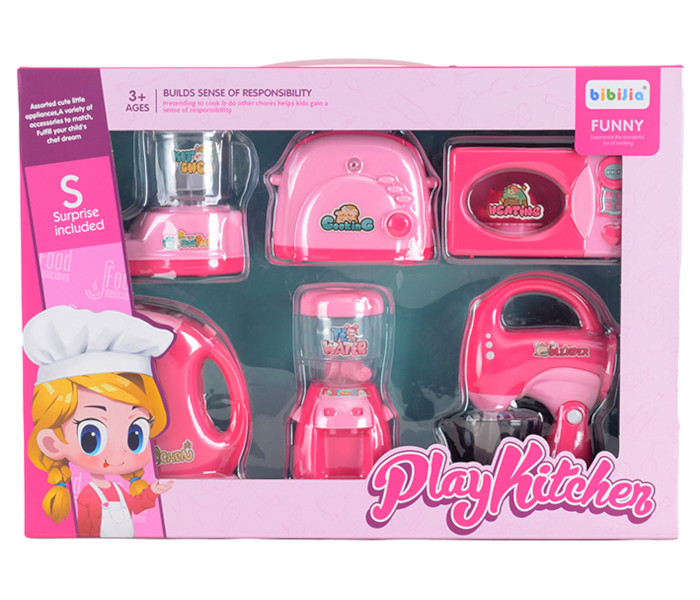 Igračka kuhinjski set sa 6 uređaja