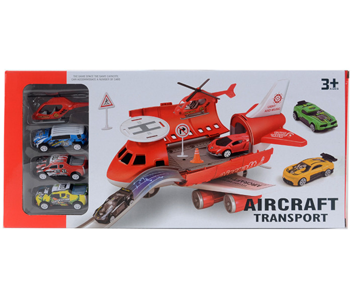 Igračka avion za transport sa dodacima