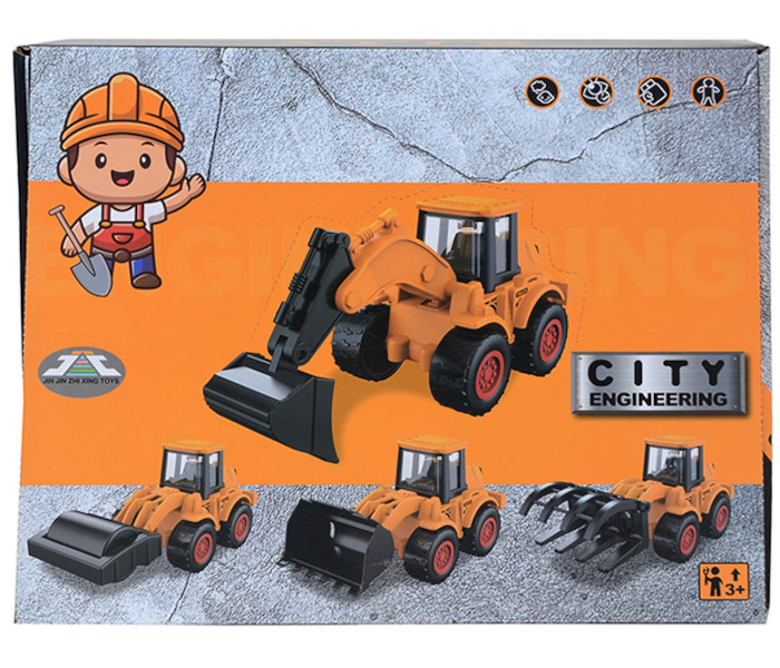 Igračka gradjevinska vozila na potez 6/1