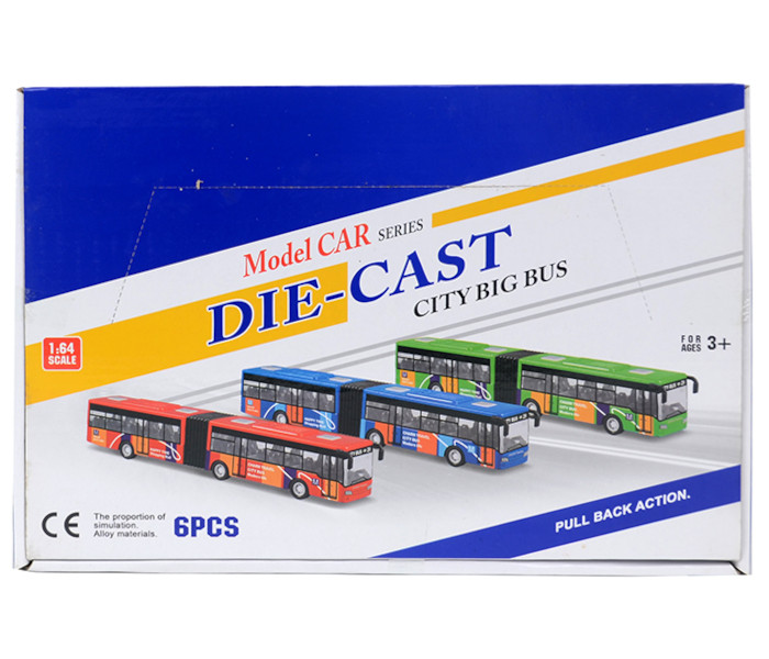 Igračka metalni autobusi 6/1