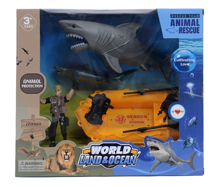 Igračka set za spašavanje životinja (pomorski)