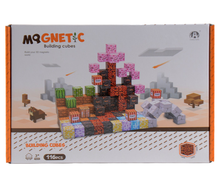 Igračka magnetne kocke 2cm - kamenje 116 kom