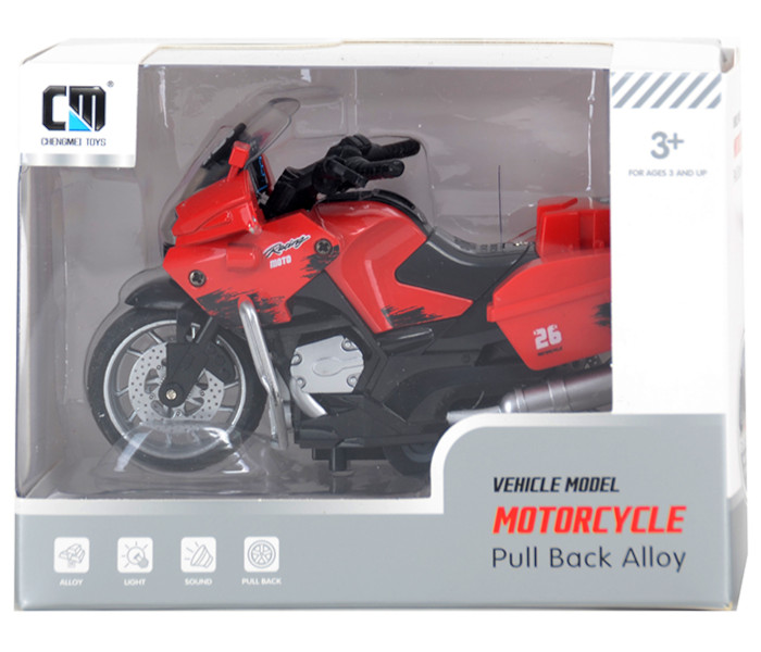 Igračka motor na potez sa svijetlom i muzikom