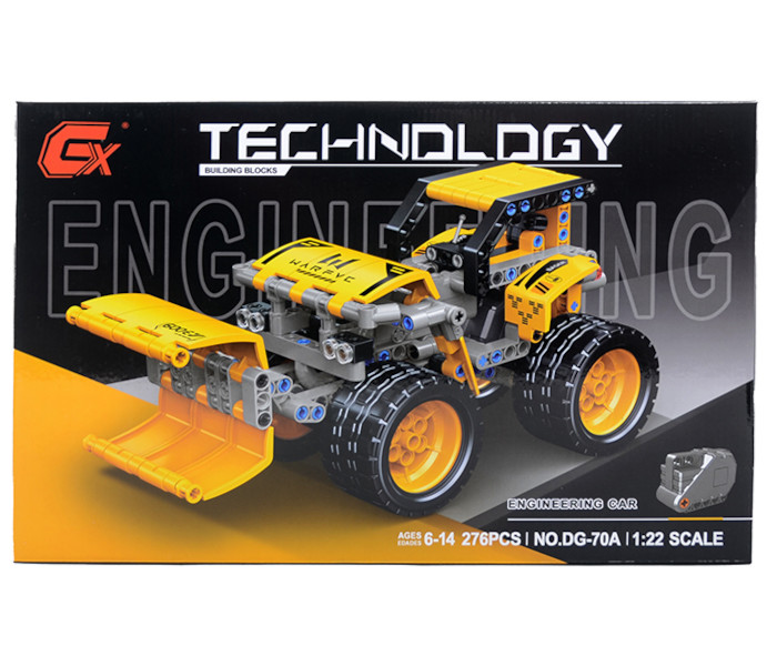 3D kockice bager od 276 djelova