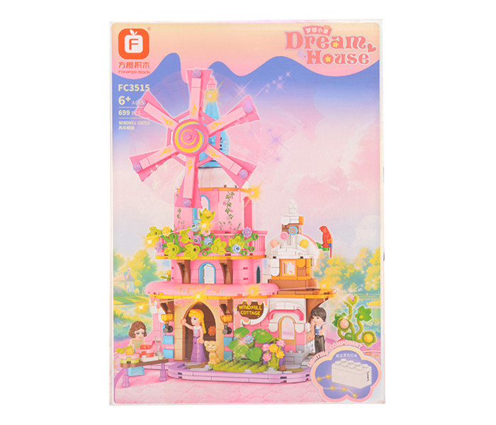 Igračka kockice vjetrenjača 699 kom