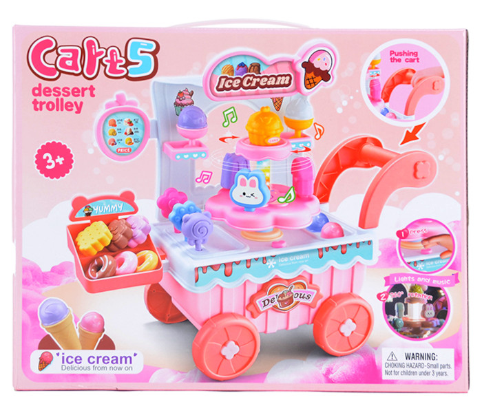 Igračka kamion za sladoled sa dodacima
