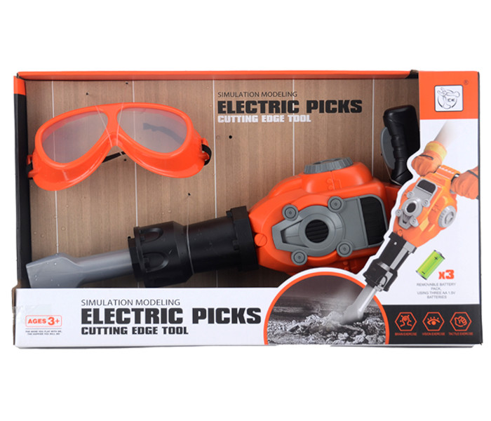 Igračka bušilica za beton sa maskom