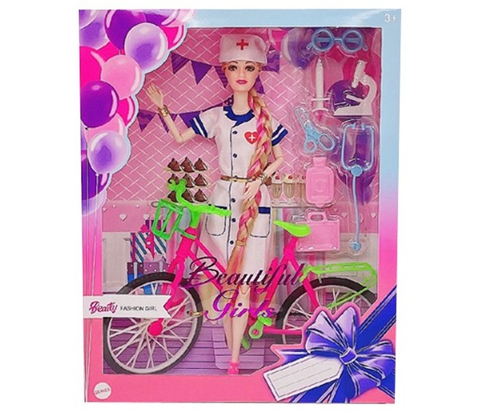 Lutka Barbie sa biciklom