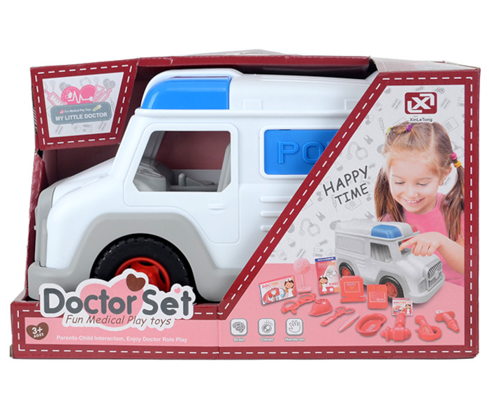 Igračka doktorski set auto sa dodacima