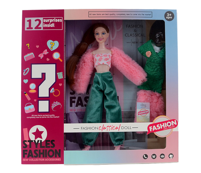 Igračka barbika sa dodacima