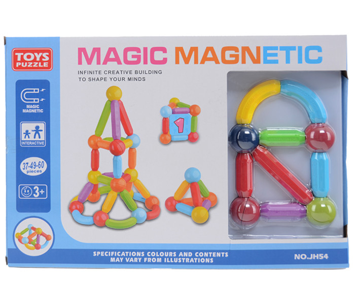 Igračka magnetne šipke za slaganje (60 kom.)