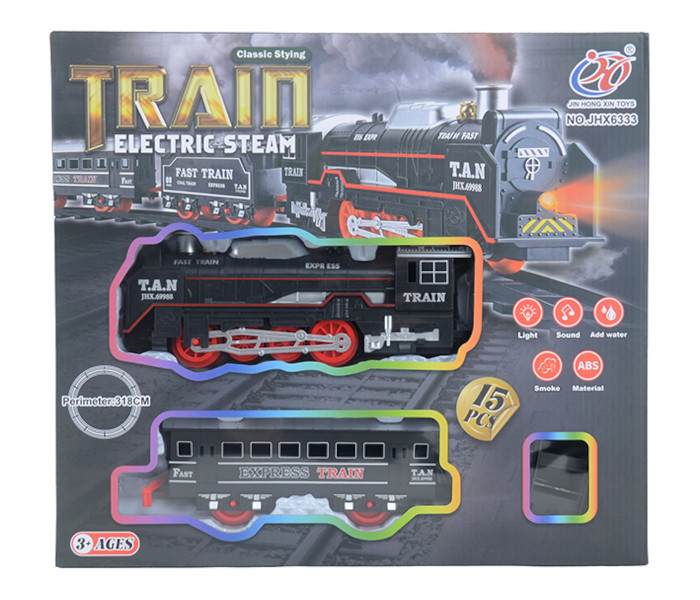 Igračka električni voz na paru sa muzikom i svjetlima
