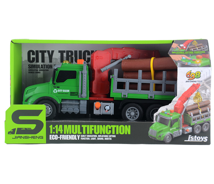 Kamion za transport drva sa svjetlom i muzikom