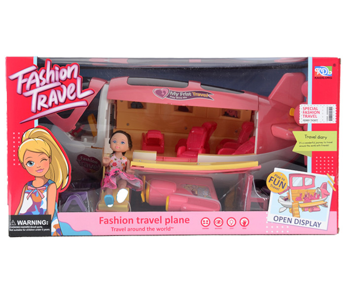 Igračka avion sa lutkom