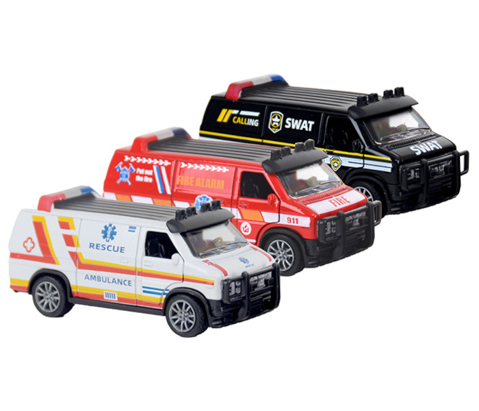 Igračka vozilo na povlačenje - specijalne službe