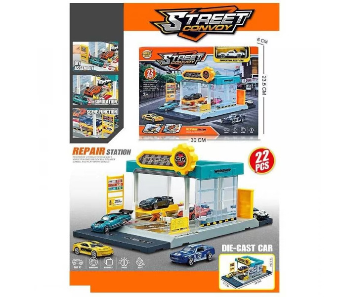 Igračka stanica za popravku automobila