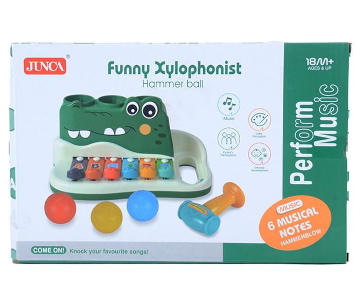 Igračka krokodil mini klavir