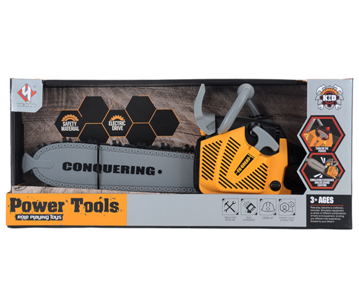 Igračka motorna testera sa svjetlom i zvukom