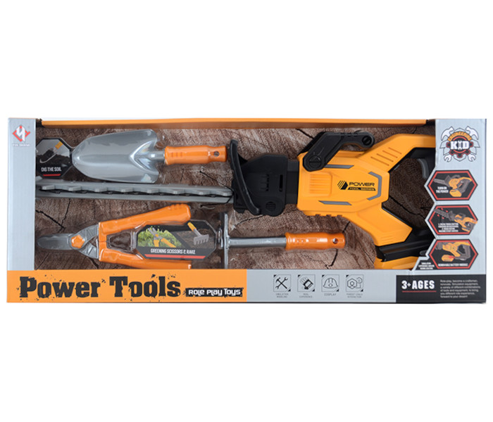 Igračka električna testera sa dodacima sa svjetlom i zvukom