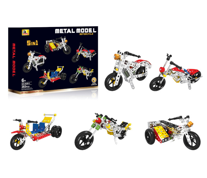 Igračka metalni set za sastavljanje - motori