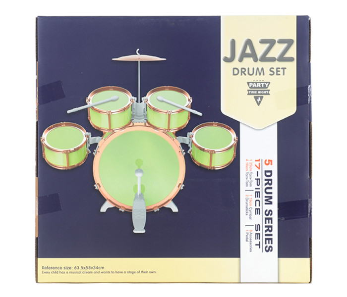Igračka Jazz set bubnjeva sa stolicom