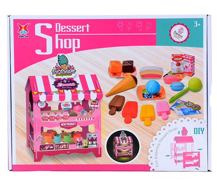 Igračka kamion za sladoled sa dodacima i svjetlom